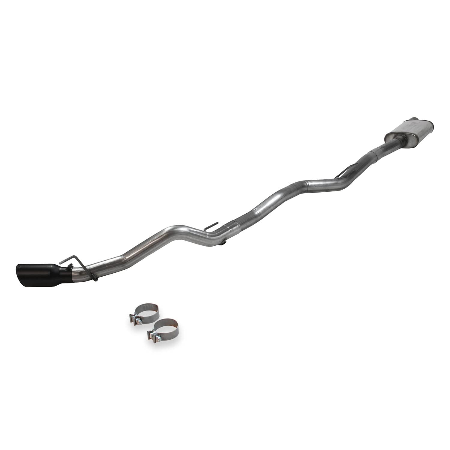 Flowmaster FlowFX 717912 Cat-Back Exhaust Kit 3 Inch 409 Stainless Steel 4.5 Inch Black Ceramic Coated 304 Stainless Steel Tip Compatible with 2020-2024 Jeep Gladiator JT3.6L