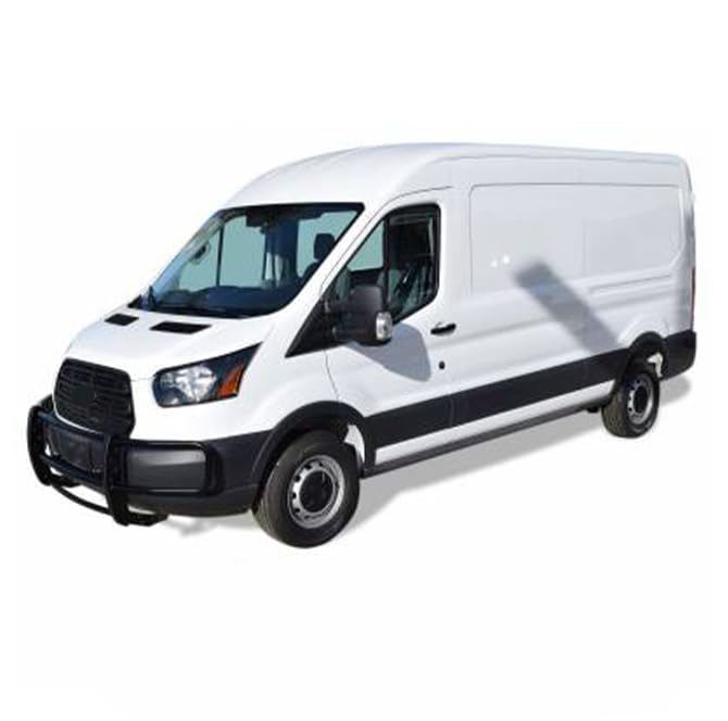 SPARTAN Black Horse Grille brush Bumper Guard Modular Black Compatible with 2015-2019 Ford Transit-150|2015-2019 Ford Transit-250|15-19 Transit-350-17FOTRMA