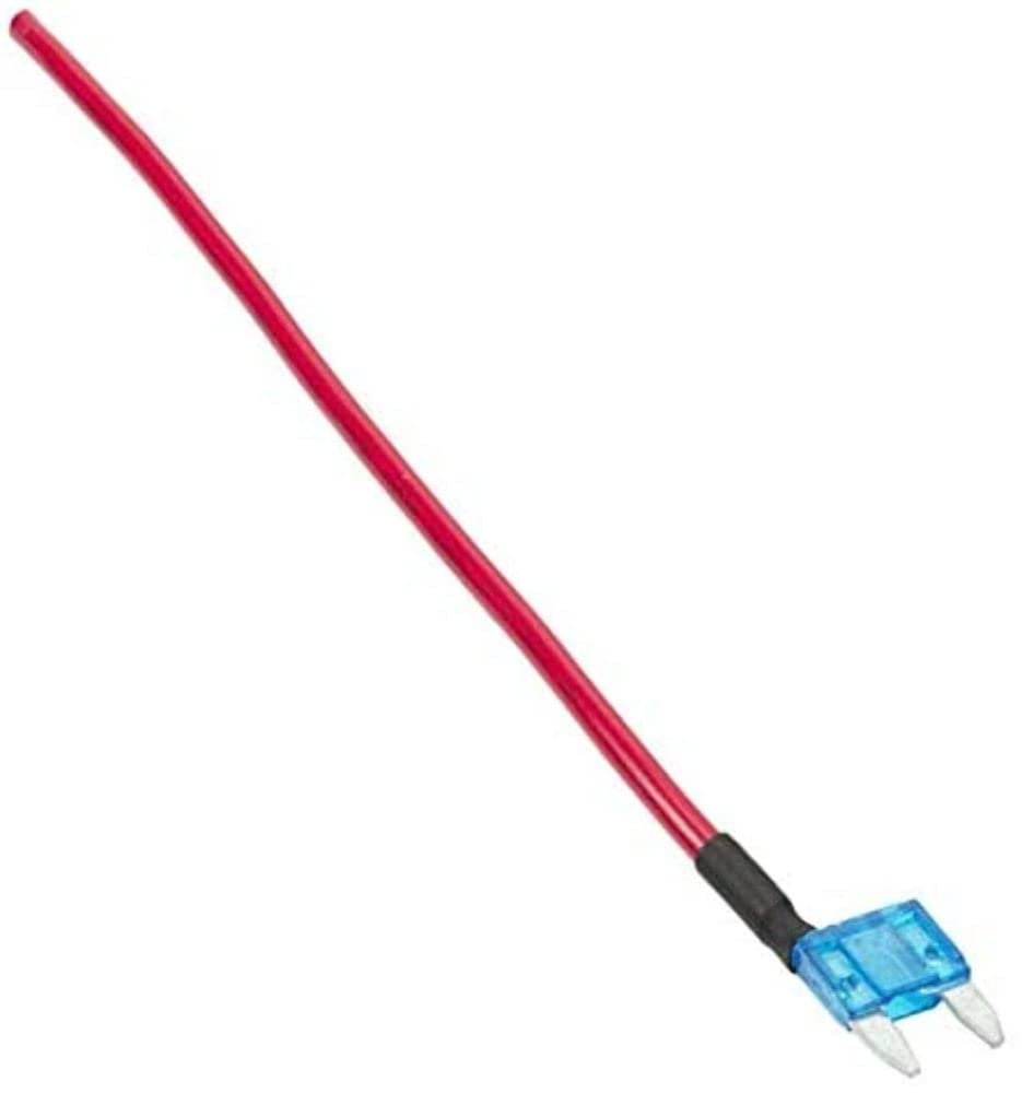 15 Amp ATM Fuse Tap Install Bay with Lead - 5 Pack