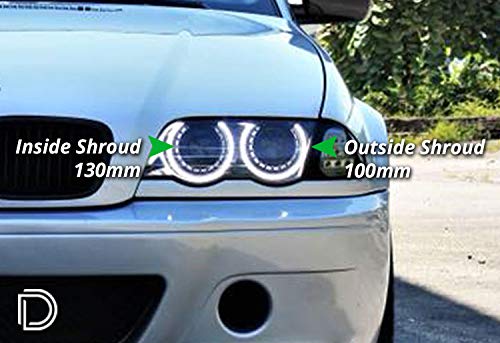 Switchback Halo Lights LED 100mm/130mm Four Diode Dynamics