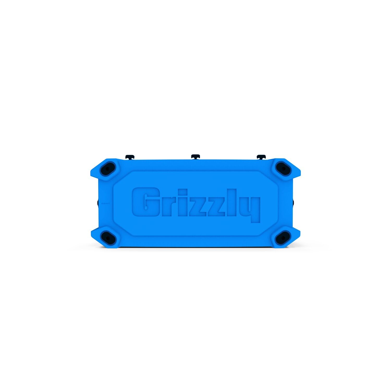 100 Cooler Grizzly | 100 qt Ice Chest Durable Rotomolded Insulated | Made in USA | Warranty for Life | for Beach Boat Camping Fishing Hunting | G100 | Light Blue