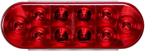 Red Optronics 6" Oval Sealed STL72RMBP LED Light