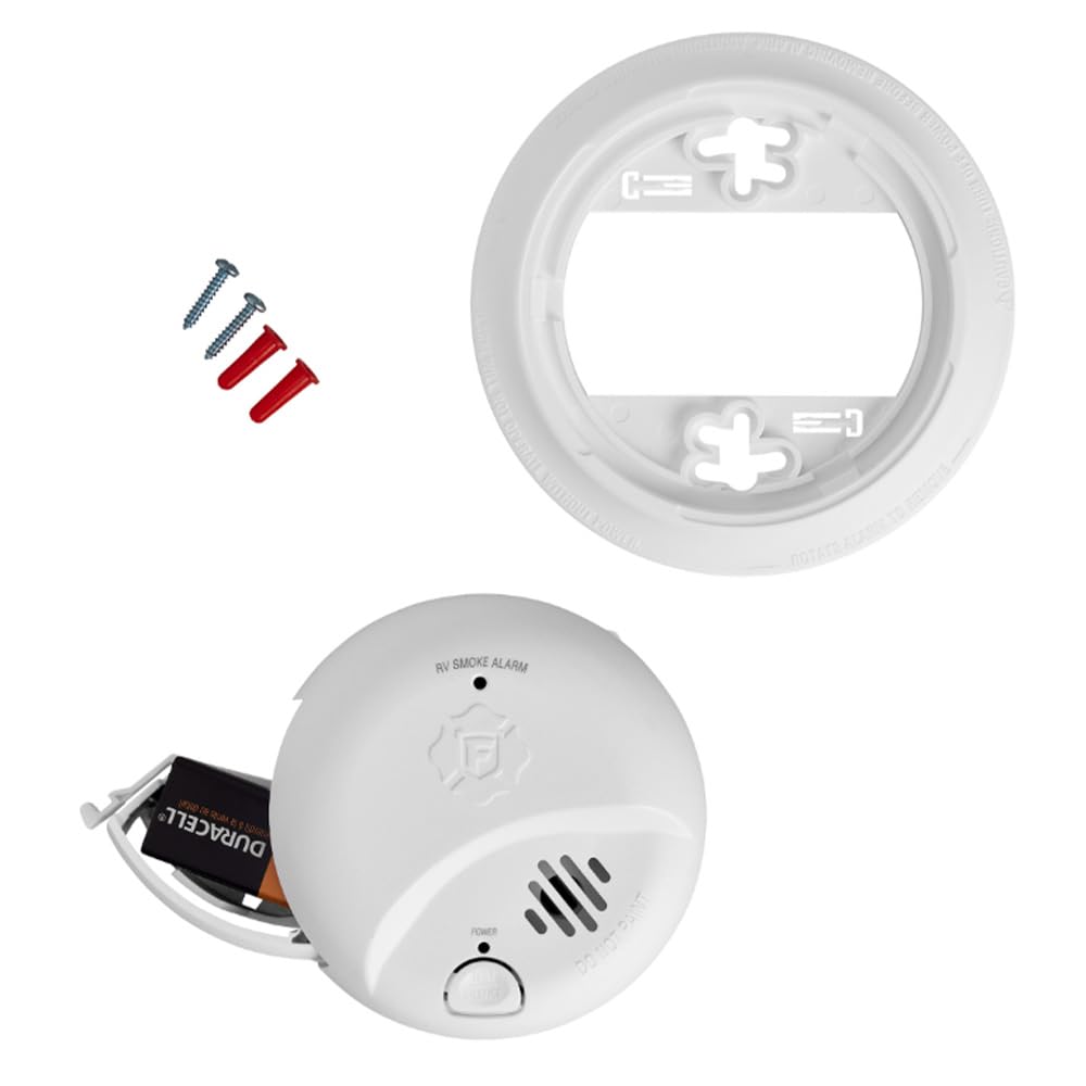 Battery-Operated First Alert 1046846 RV Approved Smoke Alarm