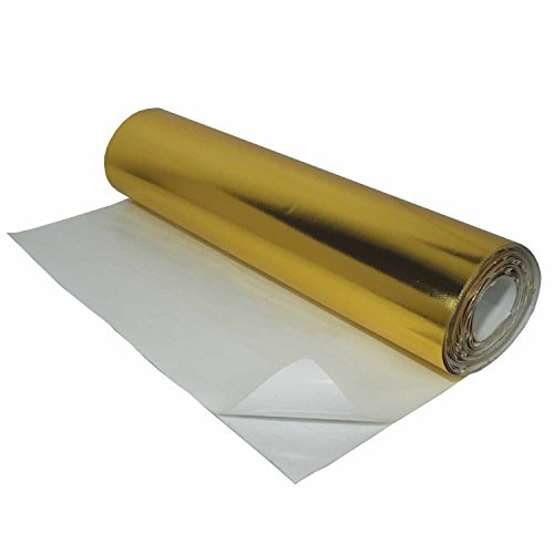 Gold Heat Shield (With Adhesive) Heatshield Products (707009), 24" x 50 Feet