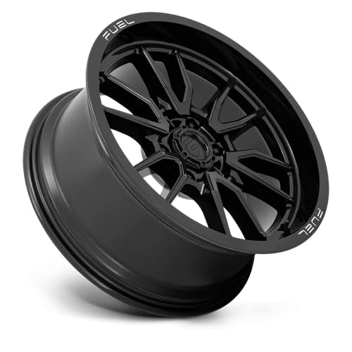 D760 CLASH FUEL OFF-ROAD 20X9, 6X135, 5.04, 1mm GLOSS BLACK - D76020908950