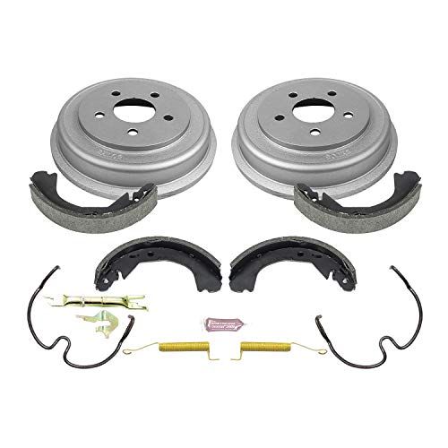 Power Stop Autospecialty KOE15341DK Rear Replacement Brake Kit-OE Brake Drums & Ceramic Brake Pads