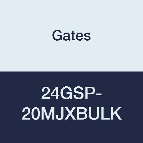 GlobalSpiral Plus Series Gates 24GSP-20MJXBULK Couplings, Male JIC, 37 Degree Flare, 1-1/2" ID (Pack of 25)