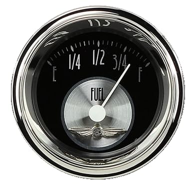 AT14SHC Classic Instruments All American Tradition 2 1/8" Fuel Gauge 0-30 Ohm
