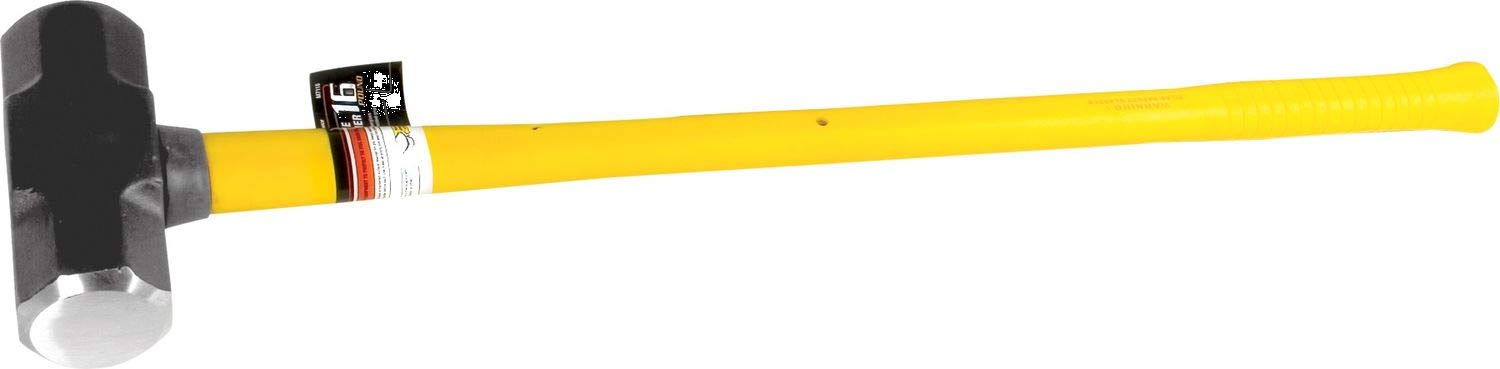 M7116 Performance Tool 16-Pound Sledge Hammer With Fiberglass Handle
