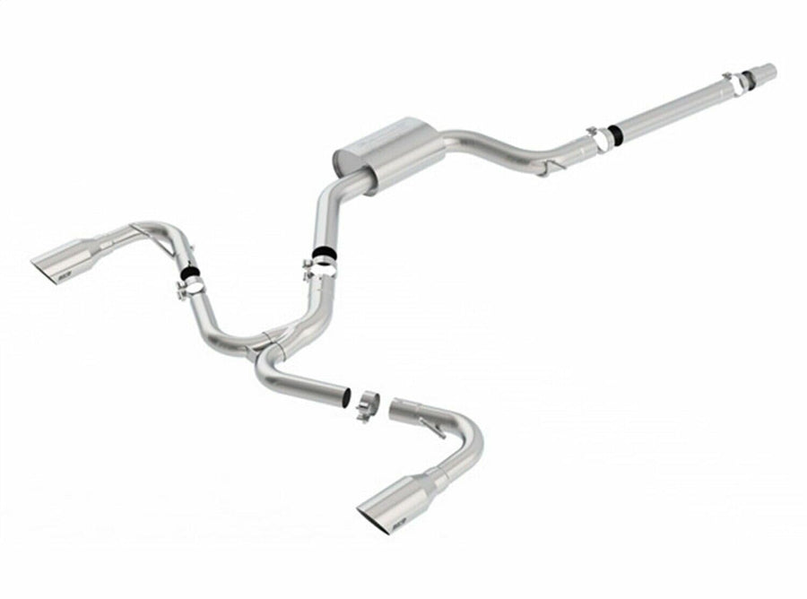 BORLA Cat-Back 140751SB Performance Exhaust System for 2018-2021 Volkswagen Golf GTI MK7.5 2.0L 4 Cyl. Automatic/Manual Transmission Front Wheel Drive 2, 4 Door. Does NOT Fit MK7.