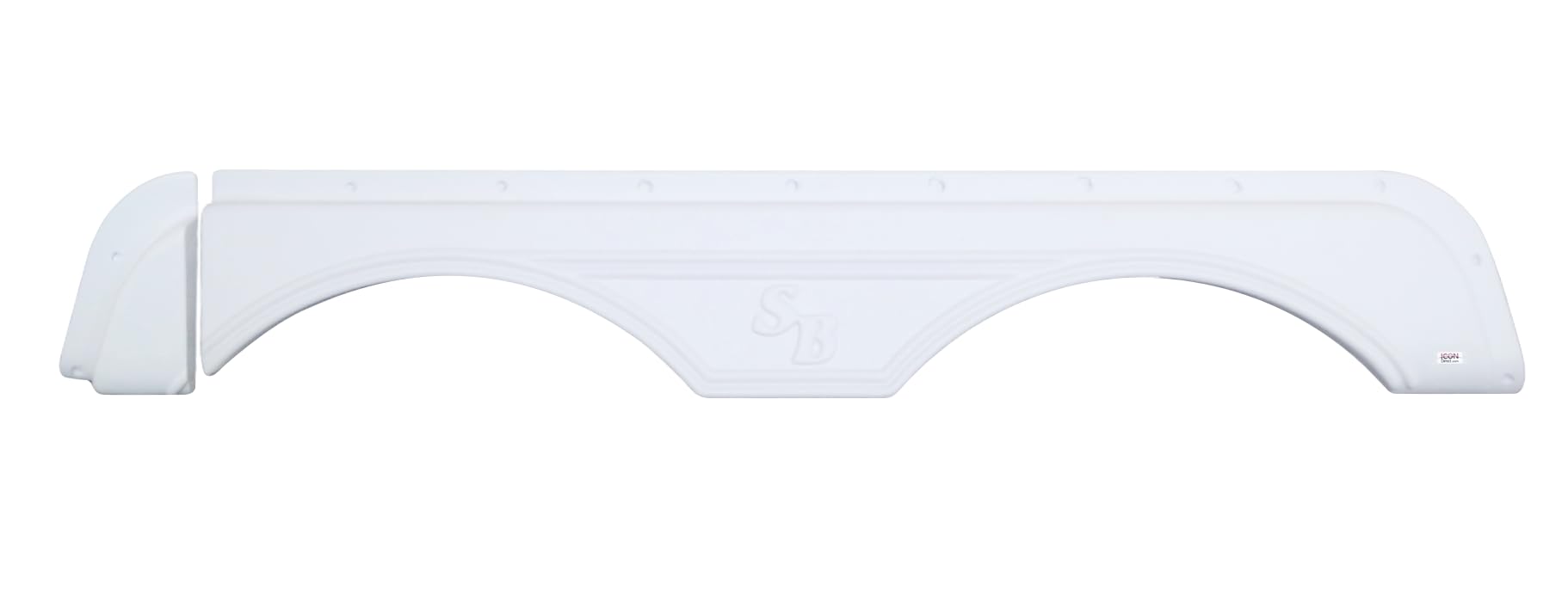 Fender Skirt, ICON Tandem, Sunnybrook, FS2641, Polar White