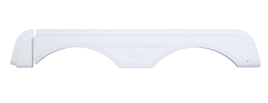 Fender Skirt, ICON Tandem, Sunnybrook, FS2641, Polar White