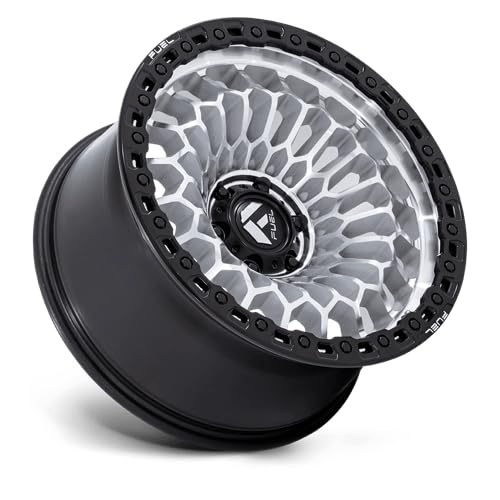 FUEL OFF-ROAD 20X10 FC870 SINISTER, 5X5.0, 4.79, 18mm MACHINED W/MATTE BLACK LIP - FC870DB20105018N