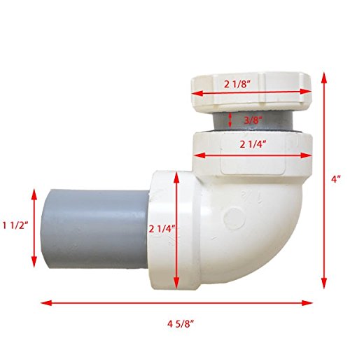 Dometic SeaLand Sanipottie Elbow Kit 385-310577 | 1 3/4 Inch
