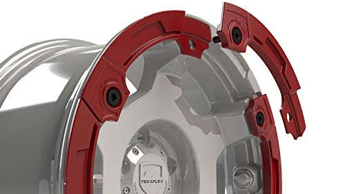 Nomad TeraFlex Split Rash Rings Red with Hardware
