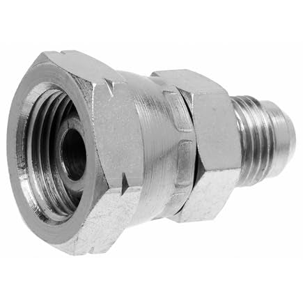 Gates Female Din 24 Cone Swivel Heavy Series G63750-1206 To Male Jic 37 Flare (Metric Conversion)
