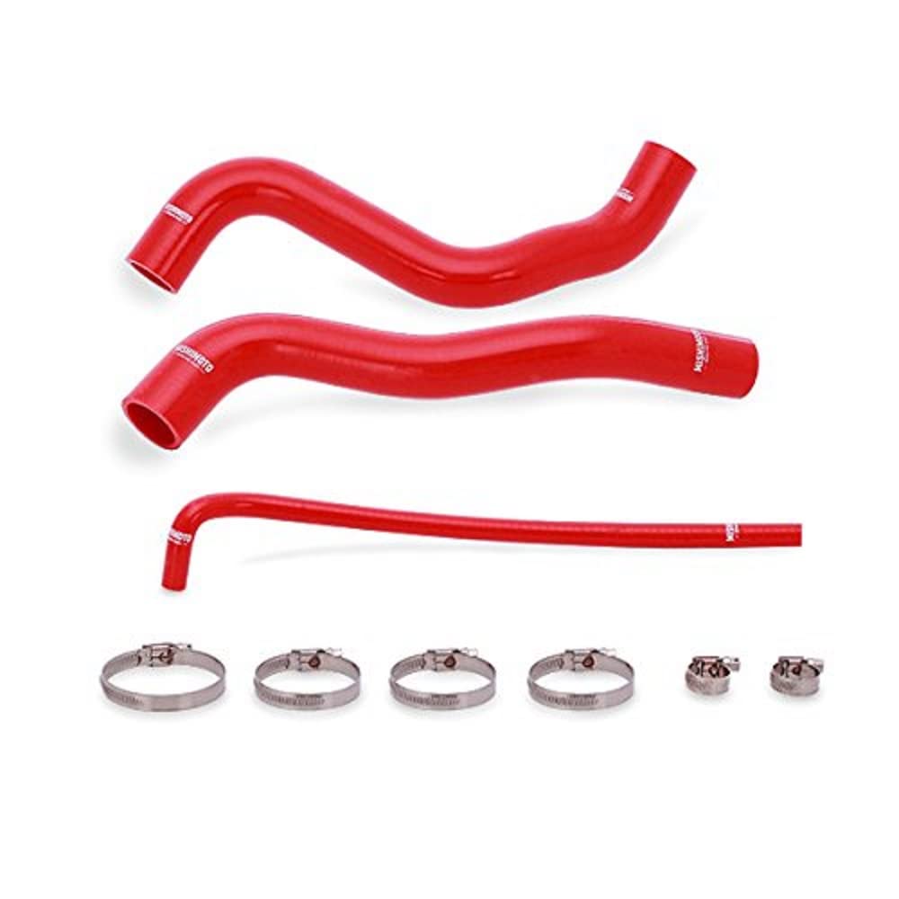 Mishimoto Silicone Radiator Hose Kit MMHOSE-CSS-12RD Fits Chevrolet Camaro SS 2012-2015 Red