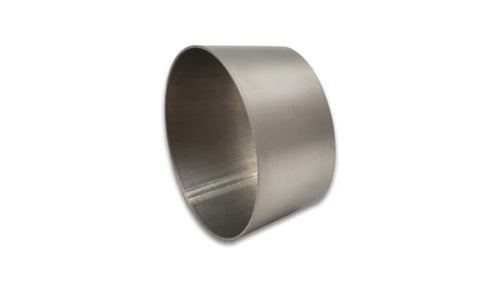Tubing Coupler, Vibrant Power 13222 Reducer, Transition, Straight, CP1 Titanium, Natural, 3.00 in. Inlet O.D, 2.50 in. Outlet O.D, 1.50 Overall Length, each
