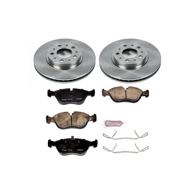 POWERSTOP Autospecialty KOE572 Front Replacement Brake Kit-OE Brake Rotors & Ceramic Brake Pads