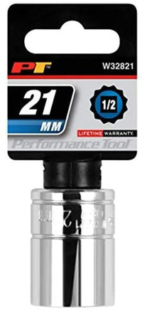 W32821 Performance Tool 21mm Thin Wall Socket
