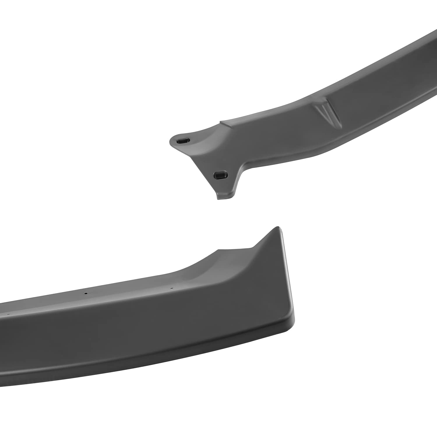 Matte Black Spec-D Tuning Front Bumper Lip Compatible with 2017-2018 Audi A4, 2018 S4