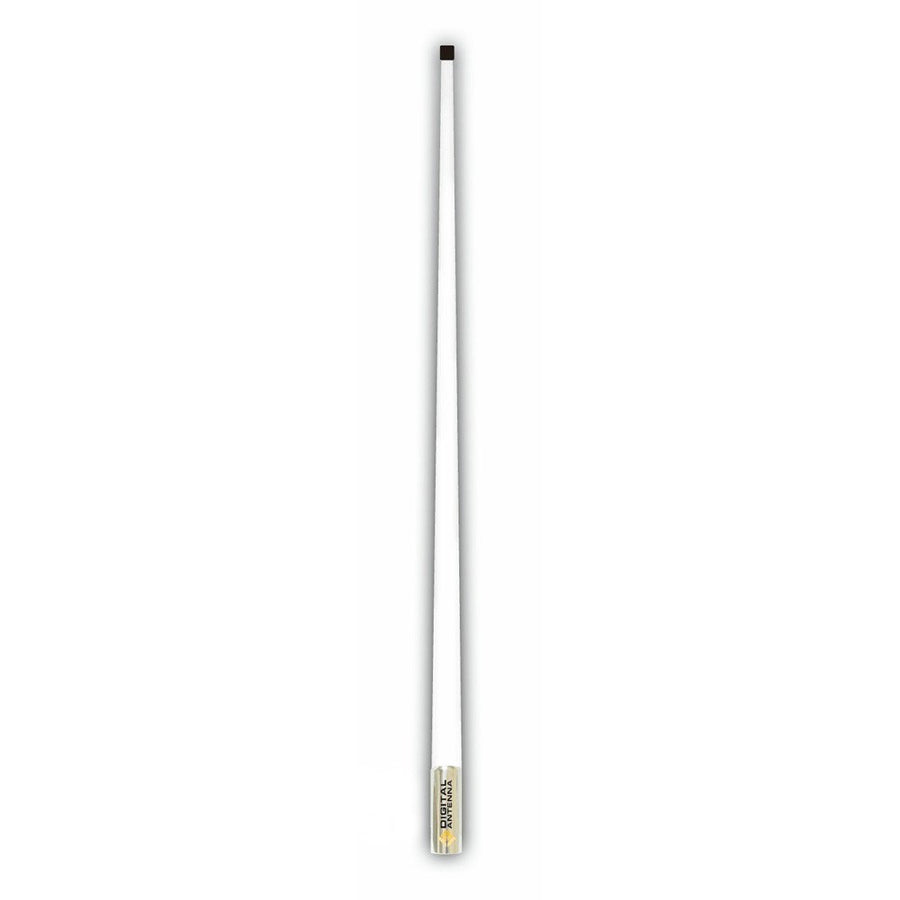 528-VW Digital 4' VHF Antenna w/15' Cable - White [528-VW]