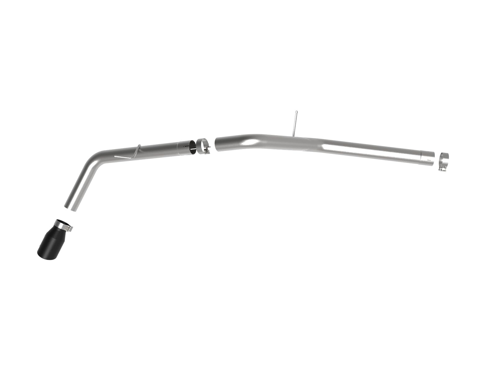 Apollo GT Series aFe Power-49-43114 3" 409 Stainless Steel Axle-Back Exhaust System - Black Tip