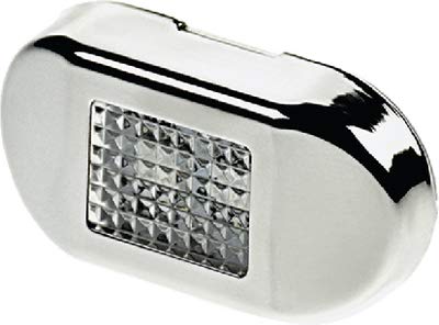 2 HO LED Mini Accent Light - T-H Marine Blue - 316 SS Bezel