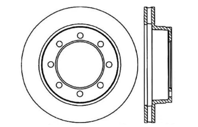 Brake Rotor StopTech (128.65053L)