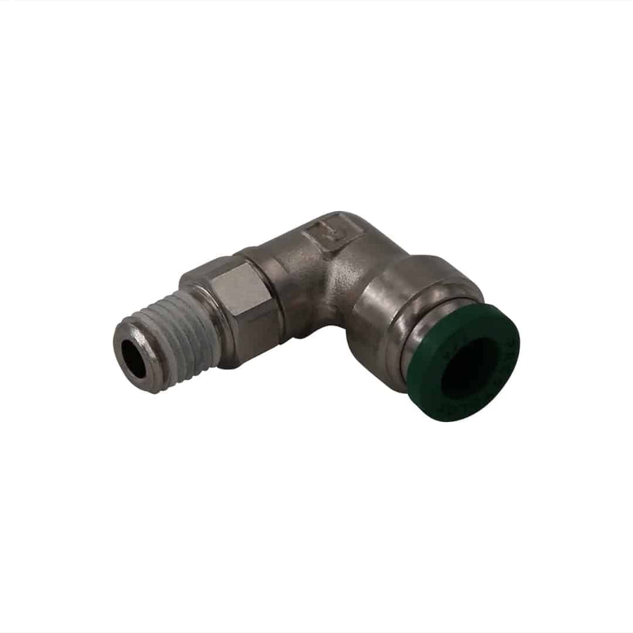 1/4 Tube Aeromotive 15600 1/16-NPT to 90-Degree Fitting