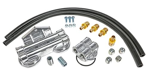 OIL FILTER RELOCATION KIT TRANS-DAPT PERFORMANCE 90 DEGREE (1713)
