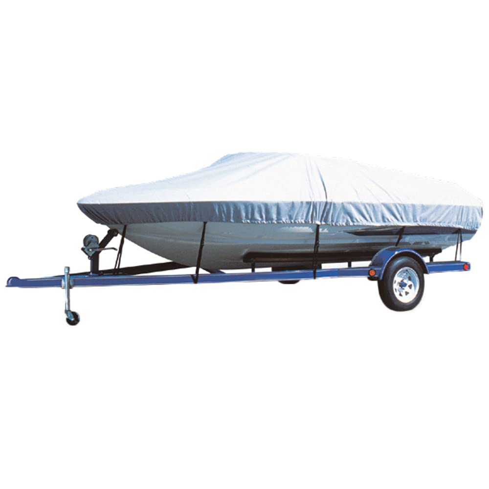 Trailerable Carver Industries 79004 Flex-Fit PRO Universal Boat Cover - 17' to 19' Centerline, 96" Beam