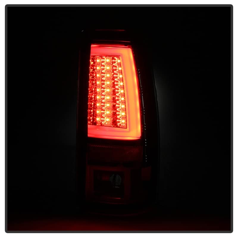 Chevy Silverado 1500/2500 Spyder 5081902 03-06 and 2007 Silverado Classic ( Does Not Fit Stepside ) Version 2 LED Tail Lights - Chrome