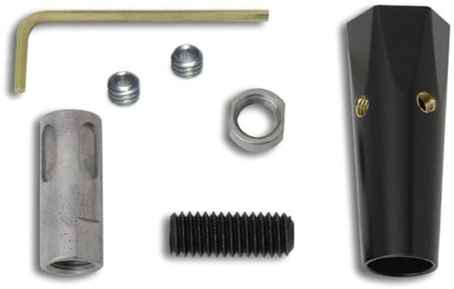 Black Shift Knob Adapter Lokar XSK-6878 for 3/8-16 Knob