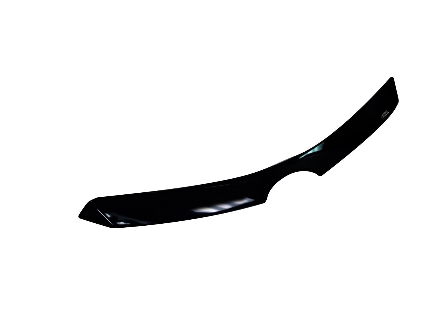 Aeroskin Hood Protector Husky Liners | Fits 2008-2018 Mazda CX-7 | Low Profile Deflector/Bug Shield - 1 pc., Smoke | 2840019