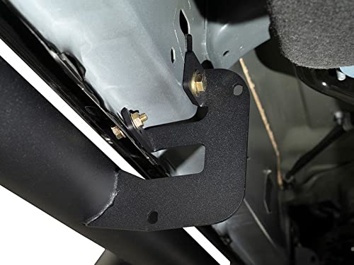 N-Fab Podium Step HPD1573QC-TX LG Textured Black 3 in. Main Tube Diameter 2 Steps Per Side w/o Bed Access Podium Step