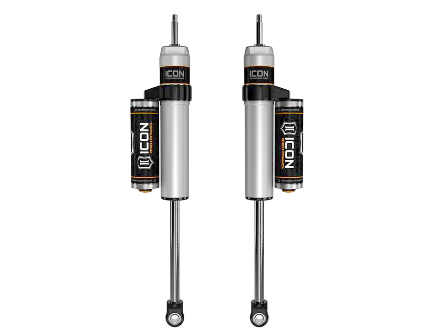 2.5 ICON Rear Piggyback Shocks, Pair, Compatible with 2007-21 Toyota Tundra, 57720P