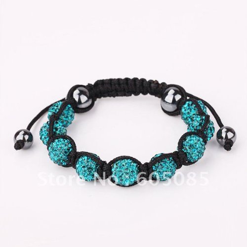 Shambala Charm FlashBillion SBB109 Disco Ball Bead Bracelet New T-Paris Shambhala Rhinestone Crystal Fashion Jewelry Shamballa