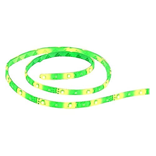 T-H Marine Flex Strip LED Lights | Water Resistant Bright Rope for Boat Decks or Under Gunwale Compartments | 12" Long, Green Lights