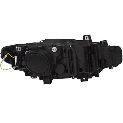 Projector Headlight Set ANZO USA w/U-Bar Halo-Chrome 121507