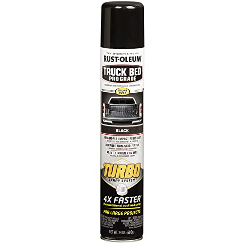 340455 Rust-Oleum Truck Bed Turbo Spray, 24-oz. - Quantity 6