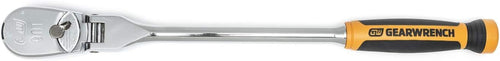 90 Tooth GEARWRENCH 1/2" Drive Cushion Grip Flex Teardrop Ratchet - 81370T, Multi