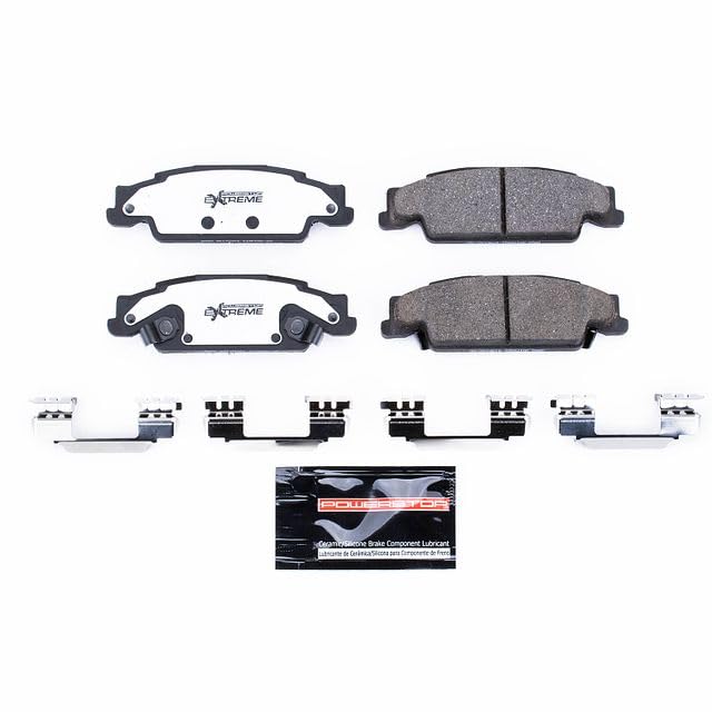 Power Stop Z26-922 Brake Pad Extreme Performance For Cadillac CTS 2003-2007, Cadillac STS 2005-2011, Pontiac Grand Prix 2005-2008 [Model Specific]