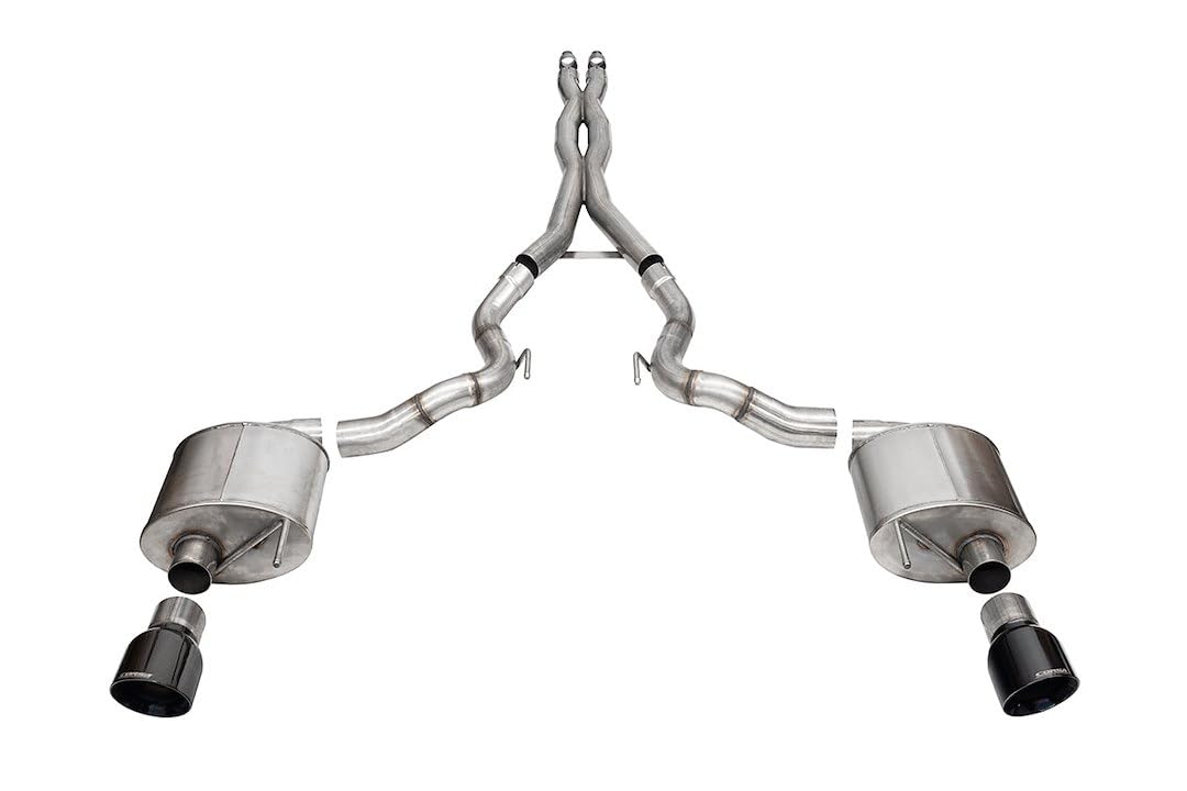 Sport Xtreme / 3.0 in Cat-Back 4.5 in Slash Tips | 2024 Mustang GT Convertible (21270, 21274)