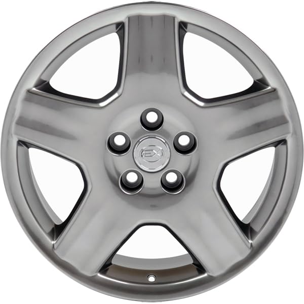 Hyper Black Wheel OE Wheels LLC LX02-18075-5450-45HB Painted (18 x 7.5 inches /5 x 114 mm, 45 mm Offset)