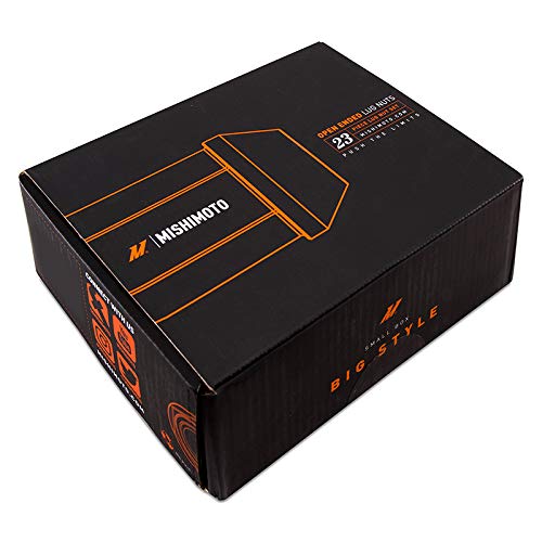 Mishimoto Aluminum Locking Lug Nuts MMLG-1220-LOCKBK, 1/2" x 20, Black