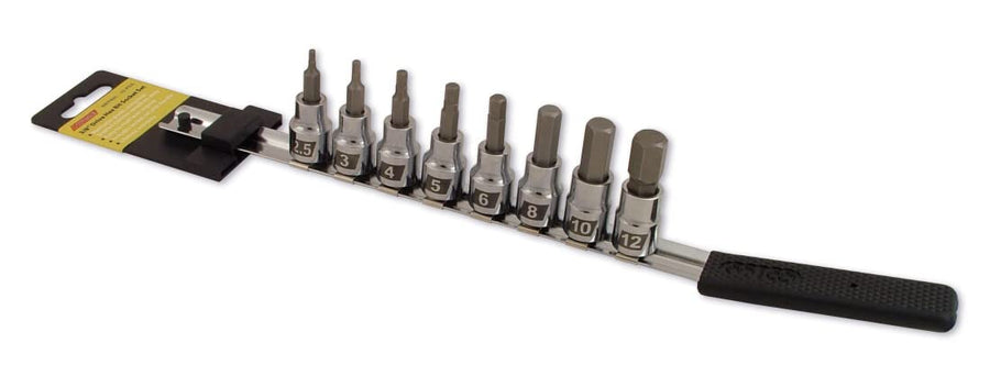 8 Piece Cruztools Hex Bit Set (Assorted/Metric)
