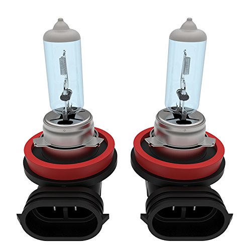 2X H8 4200K 12V 35W High/Low Beam Halogen Replacement Spec-D Tuning, Left + Right Pair