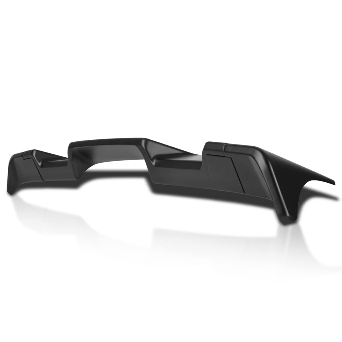 Matte Black ABS Cab Roof Spoiler Spec-D Tuning for 2014-2017 GMC Sierra 1500 Models