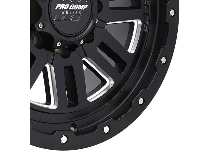 20X9 ProComp Alloys Wheels 8X6.5 5BS Offset 0Mm Satin Back 5161-298250